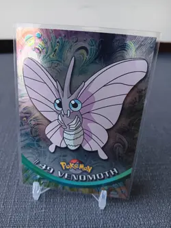 Pokemon Venomoth #49 1999 Topps Chrome Series 1 Foil *Free Shipping* 🔥 - Image 1