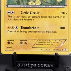 Pokemon 2016 Raichu RC9/RC32 Generations Radiant Collection English | NM- - Image 3