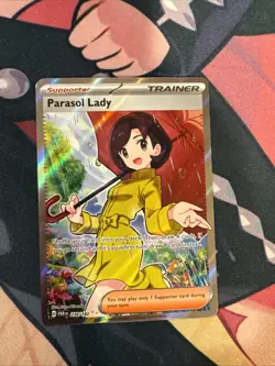 Pokemon - Paradox Rift - PARASOL LADY - Ultra Rare Holo- 238/182 - Image 1