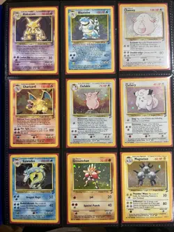 100% Complete Base Set 2 130/130 Vintage Master Pokemon Cards LP - MP - Image 1