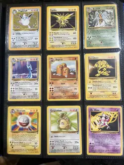 100% Complete Base Set 2 130/130 Vintage Master Pokemon Cards LP - MP - Image 3