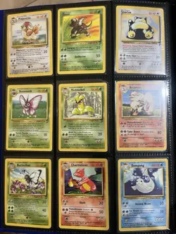 100% Complete Base Set 2 130/130 Vintage Master Pokemon Cards LP - MP - Image 4