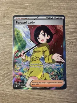 Pokemon - Paradox Rift - PARASOL LADY - Ultra Rare Holo- 238/182 - Image 1