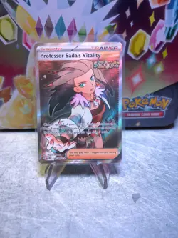 Pokemon SV04: Paradox Rift 239/182 Professor Sada's Vitality Ultra Rare - Image 1