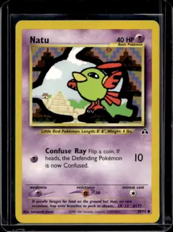 2001 Pokemon Neo Discovery Natu #59/75 - Image 1