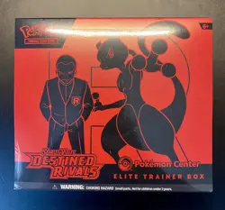 Pokemon TCG Destined Rivals POKEMON CENTER ETB - FACTORY SEALED - Image 1