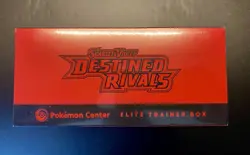 Pokemon TCG Destined Rivals POKEMON CENTER ETB - FACTORY SEALED - Image 3