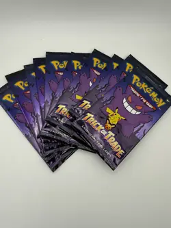 Pokemon TCG Trick Or Trade Booster Pack LOT of 10 SEALED Packs Costco - Image 1
