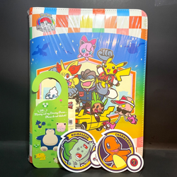 2025 POKEMON WORLD CHAMPIONSHIPS POKEMON CENTER BINDER W/ STICKERS + EXTRA - Image 1