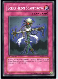 Scrap-Iron Scarecrow Common 5D's Starter Deck 2009 1st Edition 5DS2-EN038 LP - Image 1