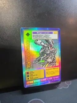 1999 BANDAI DIGIMON DIGI BATTLE SERIES 2 MACHINEDRAMON FOIL CARD BO-55 - Image 2