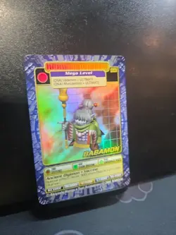 Bandai Digimon Trading Card Starter Deck 3 Babamon St-115 Holo - Image 2