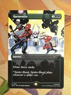 MTG Harmonize (7021) *Non-Foil* Secret Lair: Spider-Man Bonus Card - Image 1