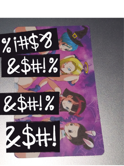 Dragon ball Bulma Chi Chi Android 18 and Videl Waifu Hentai Card - Image 1
