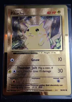 Pikachu - Ultra Premium Collection (Celebrations Metal Card) 058/102 - Image 1