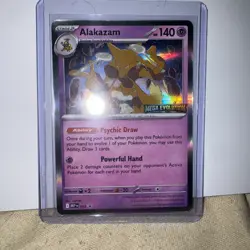 Alakazam 003 [Stamped] MEP: Mega Evolutions Promo English Pokemon Card NM - Image 1