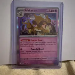 Alakazam 003 [Stamped] MEP: Mega Evolutions Promo English Pokemon Card NM - Image 2