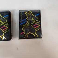 Pokemon Crown Zenith Lucario ETB Deck Sleeves (65 Card Sleeves) Sealed Lot of 3 - Image 5