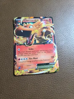 Charizard EX 11/106 -Ultra Rare Pokemon Card- Flashfire Lightly Played - Image 1