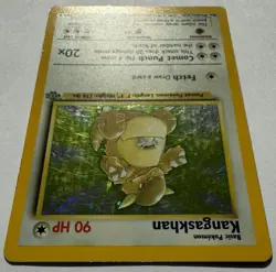Pokemon TCG Kangaskhan 05/64 Jungle Set Vintage Holo Rare Card WOTC 1999 LP - Image 3