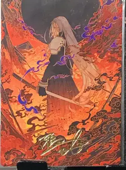 MTG Nibelheim Aflame Art Card (Gold-Stamped Signature) Art Series: FINAL FANTASY - Image 1