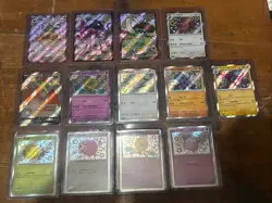 Pokemon Shiny Card Mix Lot Of 13 Pokemon TCG Modern - Image 1