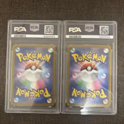 Pokemon Card Eevee ex Consecutive Numbers Japan anime manga battle game PSA10 - Image 4