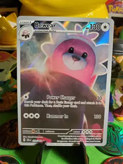 Pokemon TCG Holo Bewear 079/064 NM/M Shrouded Fable Full Art Card Free Shipping - Image 1