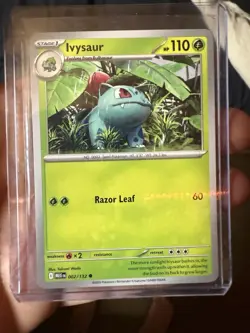 Ivysaur 002/132 Me01: Mega Evolution (Non-Holo) Pokemon Card NM - Image 2