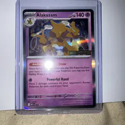 Alakazam 003 [Stamped] MEP: Mega Evolutions Promo English Pokemon Card NM - Image 1