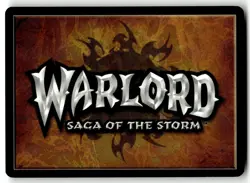 Warlord: Saga of the Storm CCG 1st Edition Card UC #118 Bloodstained Dagger - Image 2