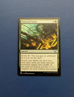 MTG Vastwood Surge: Kamigawa Neon Dynasty Commander #133 - NM-MT - Image 1