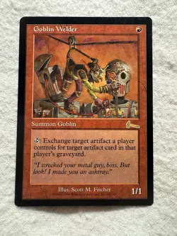 MTG - Goblin Welder - Urza's Legacy - LP - Free Shipping! - Image 1