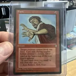 Ice Age - MTG Magic The Gathering - Pack Fresh Mint - Panic - Image 1