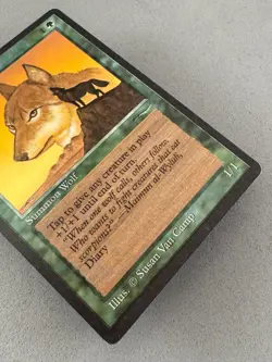 Wyluli Wolf Arabian Nights MTG-Light Play Excellent-Vintage Magic the Gathering - Image 4