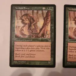 Verdant Force x3 Tempest Magic The Gathering MTG - Image 2