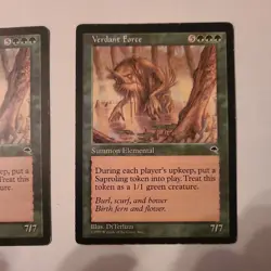 Verdant Force x3 Tempest Magic The Gathering MTG - Image 3