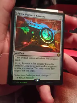 Peter Parker's Camera 171 MTG Marvel's Spider-Man Foil NM - Image 1