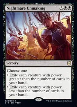 Nightmare Unmaking - Near Mint MTG Commander 2019 - Image 1