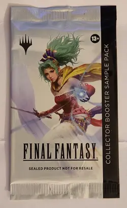 MtG: Final Fantasy - Collector Booster Sample Pack - Brand New/Factory Sealed! - Image 1