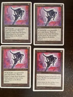4 x Feldon's Cane LP Playset Chronicles & 5th Edition Light Play MTG - Image 1