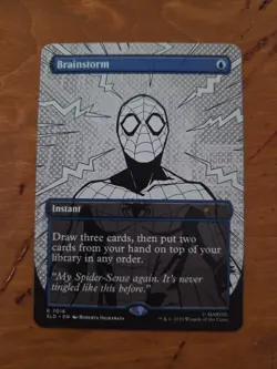 MTG Spider-Man BRAINSTORM 7016 SECRET LAIR DROP Bonus - Image 1