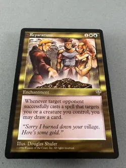 Reparations Mirage Regular MTG-Never Played Near Mint-Reserve List - Image 4