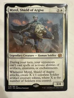 MTG: Myrel, Shield of Argive 18 The Brothers' War, Mythic -NM - Image 1