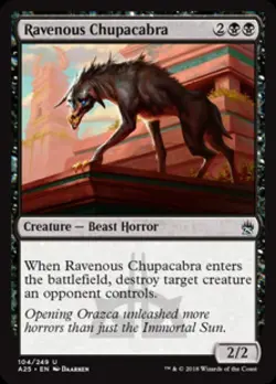 Ravenous Chupacabra - Near Mint MTG Masters 25 - Image 1
