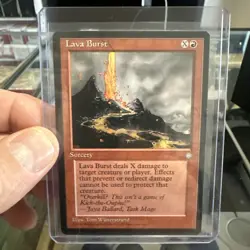 Ice Age - MTG Magic The Gathering - Pack Fresh Mint - Lava Burst - Image 1