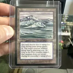 Ice Age - MTG Magic The Gathering - Pack Fresh Mint - Ice Floe - Image 1