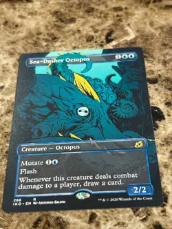 SEA-DASHER OCTOPUS Magic MTG Ikoria Showcase - Image 1