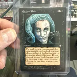 Ice Age - MTG Magic The Gathering - Pack Fresh Mint - Gaze Of Pain - Image 1