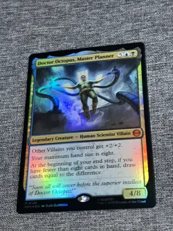 Doctor Octopus, Master Planner (Foil) 0128 (M) MTG Spider-Man (SPM) NM/M - Image 1